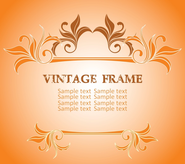 Vintage Frame Vector