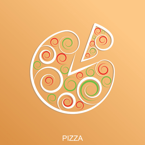 vector design vintage pizza