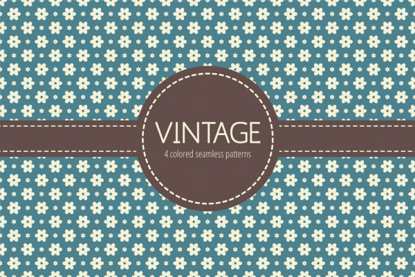 Vintage Vektor-Muster