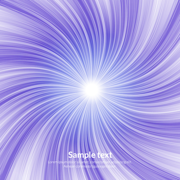 紫羅蘭色螺旋光爆裂抽象背景