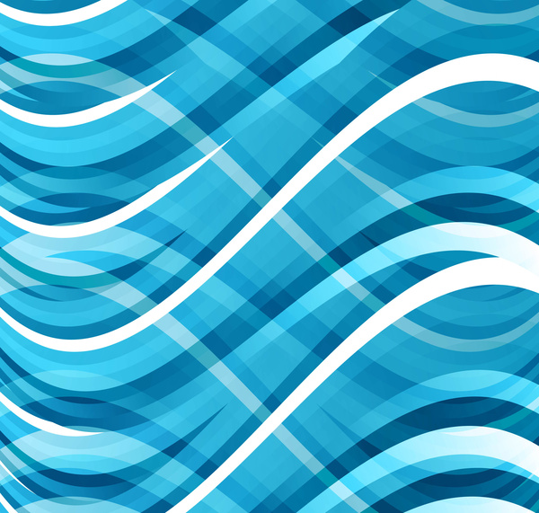 Wave background vector