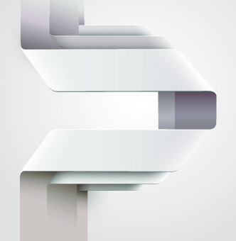 White Ribbon Vector Background White Ribbon Vector Background
