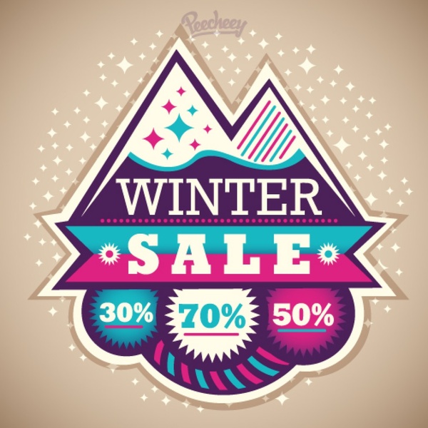 Зимние сезонные продажи