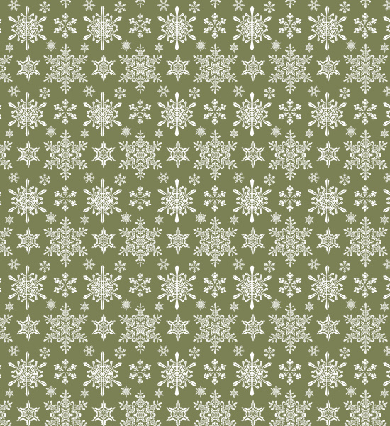 Winter Snowflakes Seamless Free Pattern