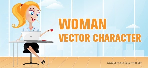 wanita vektor karakter
