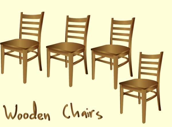Stühle aus Holz