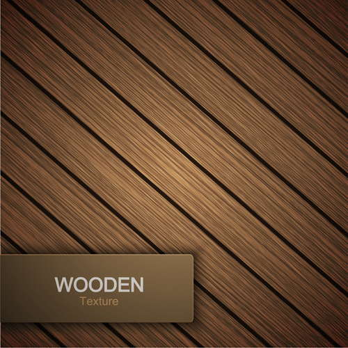 Textura de fondo de madera de diseño vectorial