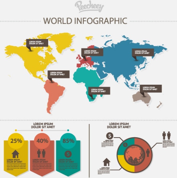 World Wide Communication Concept