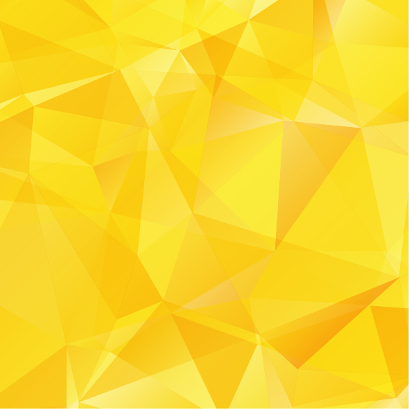 gelbe geometrische Formen Hintergrund Vektor