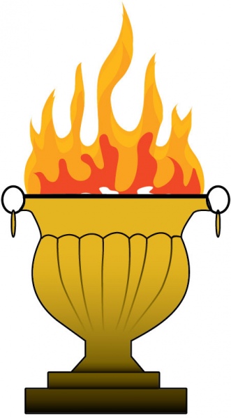 fuoco zoroastriano erba