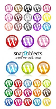 30 wordpress gratis icone