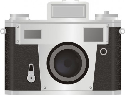 vettore classico fotocamera 35mm