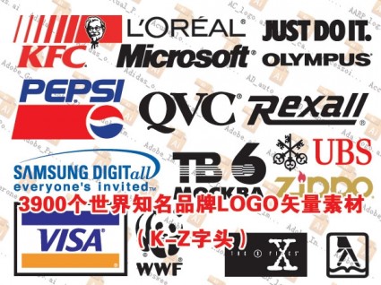 3900 logo vector de marques de renom mondial sous le préfixe set kz