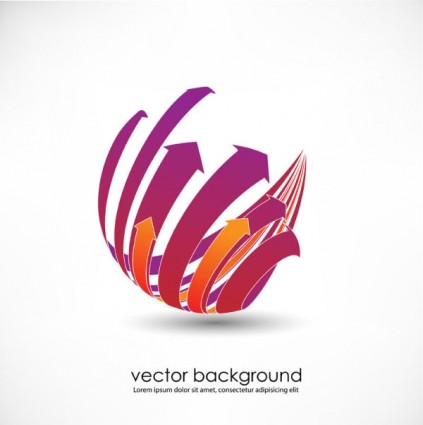 動的 logo01 の 3d ベクトル