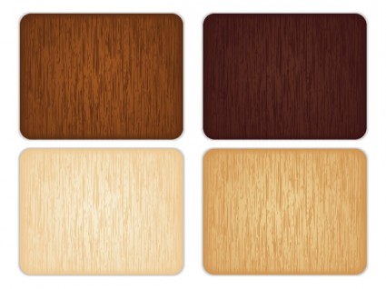 4 cor grão de madeira base vector