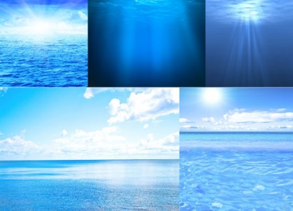 5 splendide acque di immagini di alta qualità