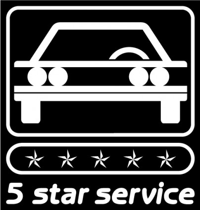 serviço de 5 estrelas