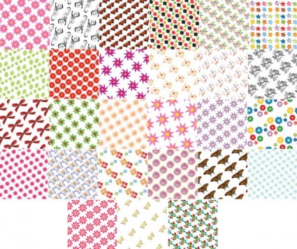 54 Kinds Of Vector Tile Background