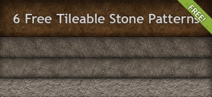 6 padrões de pedra tileable grátis