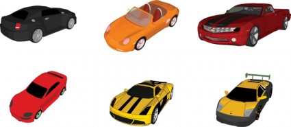 6 Vector Automobiles