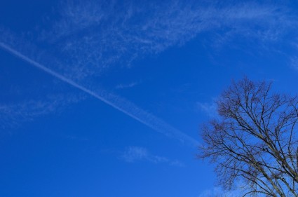 藍色的天空