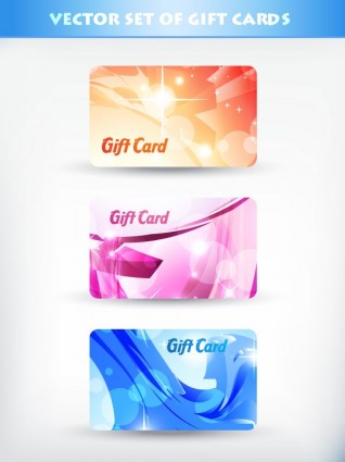 A Brilliant Gift Card Template Vector