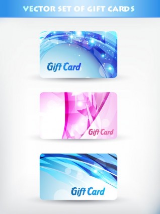 A Brilliant Gift Card Template Vector