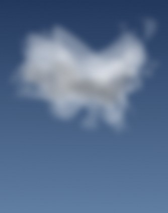 un clip art de nube