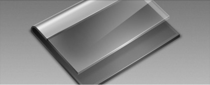 A Metal Glass Folder
