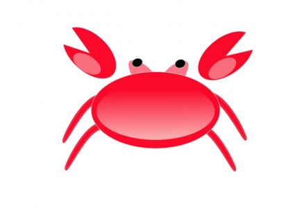 um crab2 vermelho