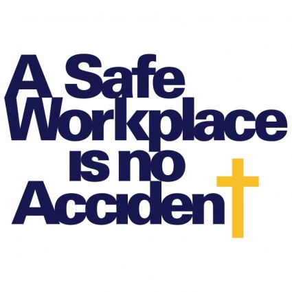um local de trabalho seguro não é um acidente