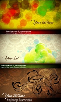 A Touch Of Elegance Banner Vector