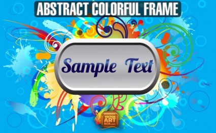 Abstact Colorful Frame