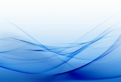 sfondo astratto con illustrazione vettoriale curve blu