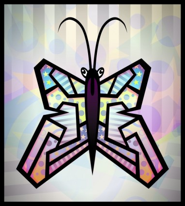 Абстрактный бабочка