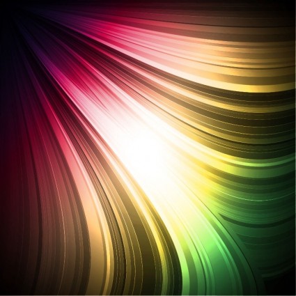 seni vektor abstrak latar belakang warna-warni