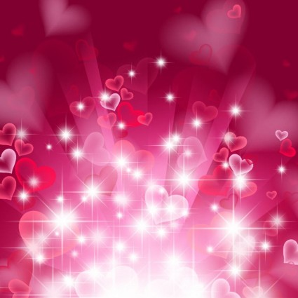 sfondo astratto cuore rosa