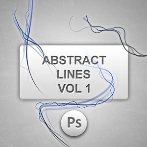 abstrakt Linien vol1-Bürsten