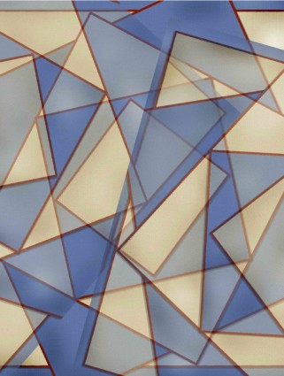 triángulos abstractos
