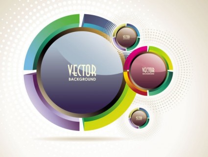 Abstract Vector Hintergrund Objekt Vektor