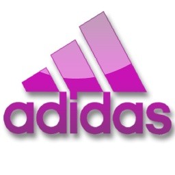 Adidas fioletowy