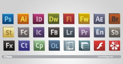 Adobe Cs5 Logo Icons