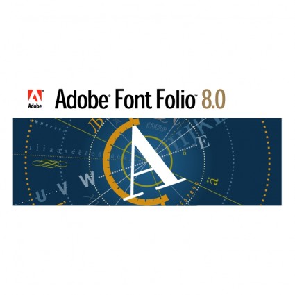 fólio de fonte Adobe