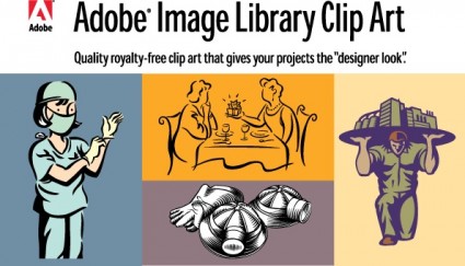 Adobe wizerunek biblioteki clipart