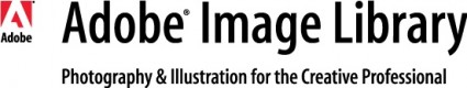 logotipo de biblioteca de imagem Adobe