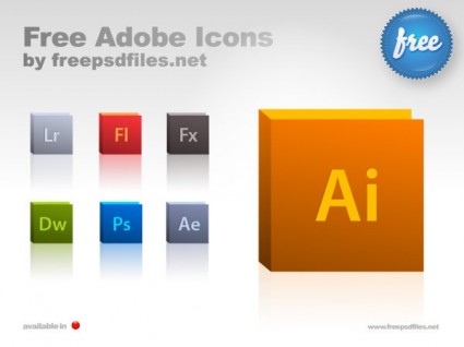 Adobe Software Iconpsd Layered