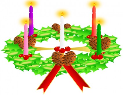 Advent Wreath Advent Crown