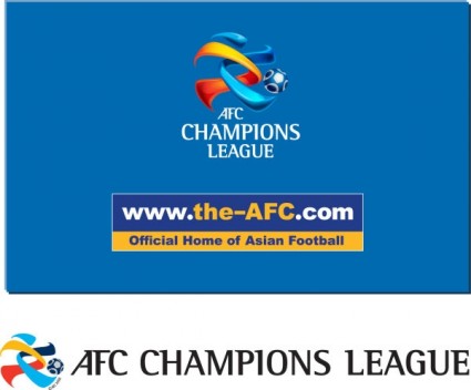 Лига чемпионов АФК логотип вектор