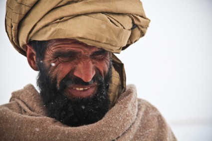 Afghani manusia potret
