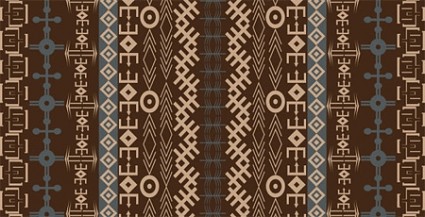 afrikanischen Stil Vektor-Muster